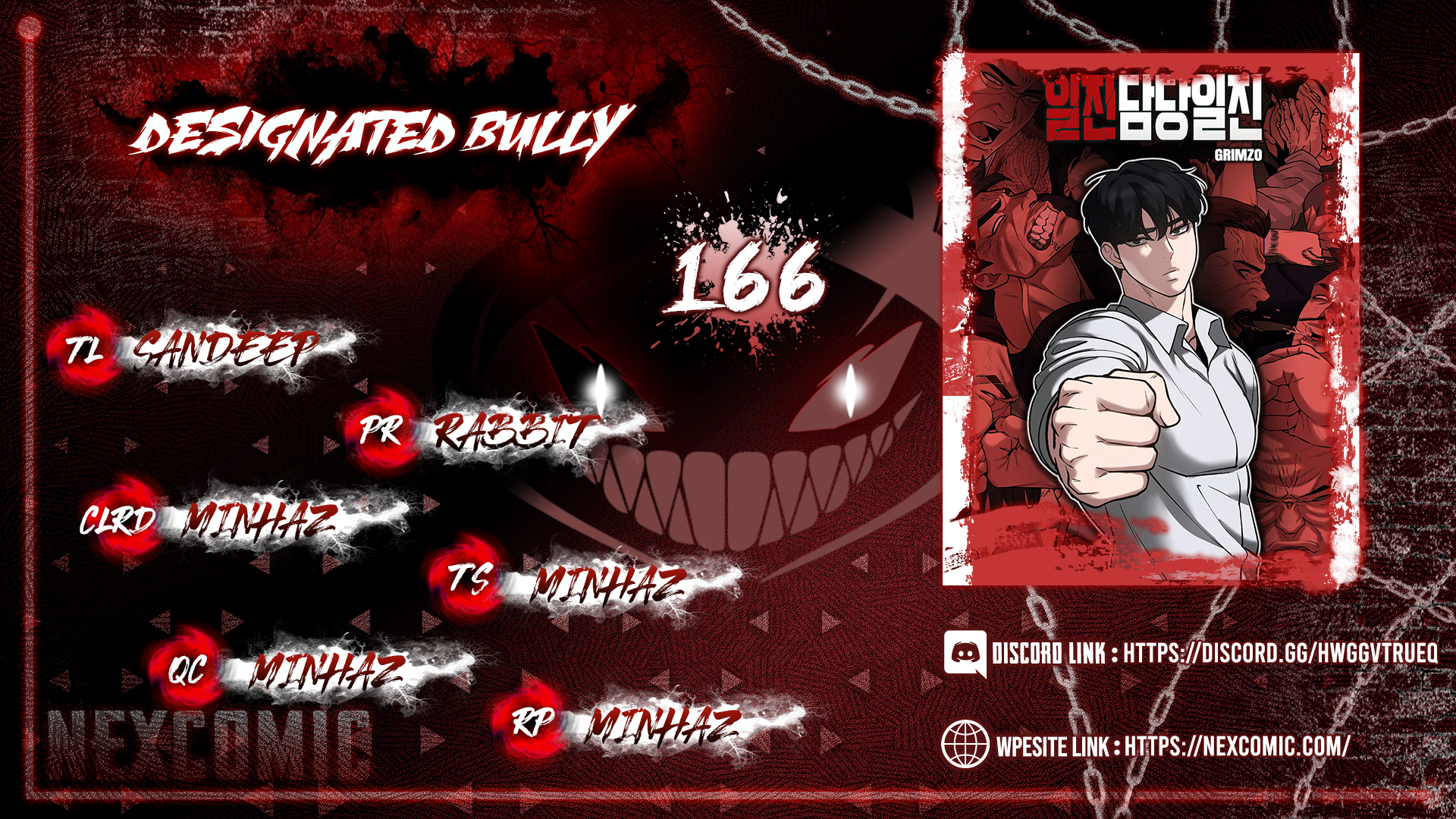 Designated Bully Chapter 166